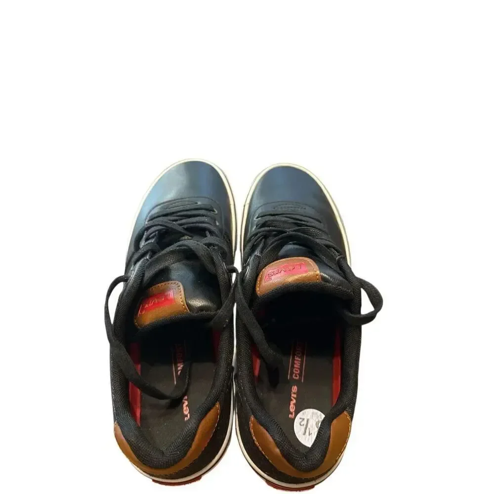 Levi's Comfort Men's SHOES, Black Low Cut Model 51776101A Size 8.5